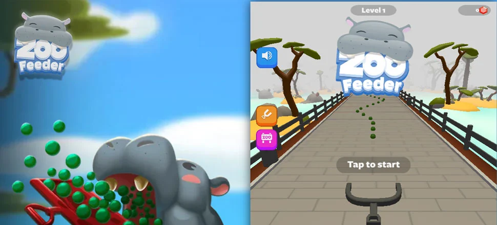 Zoo Feeder - Arcade Game