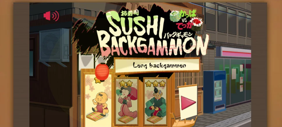 Sushi Backgammon - Board Game