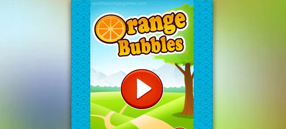 Orange Bubbles - Bubble Shooter Game