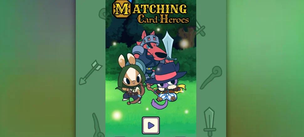 Matching Card Heroes - Card Game