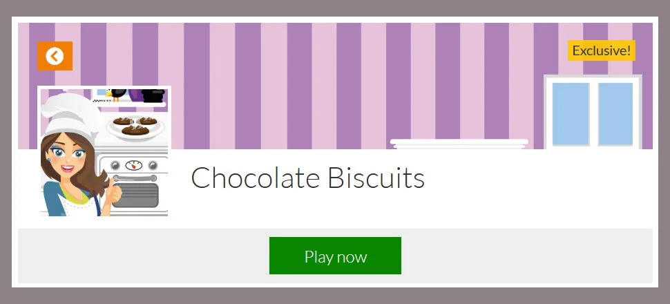 Chocolate Biscuits - Cooking Game