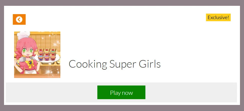 Cooking Super Girls - Cooking Game