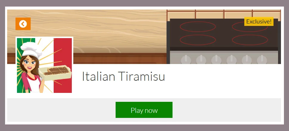 Italian Tiramisu - Cooking Game