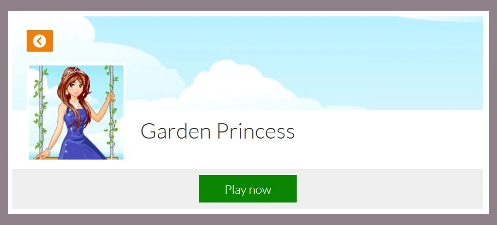 Garden Princess - Dress-up Game