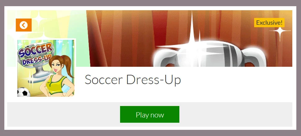 Soccer Dress Up - Dress-up Game