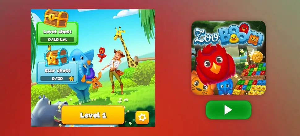 Animals Puzzle - Educational Game