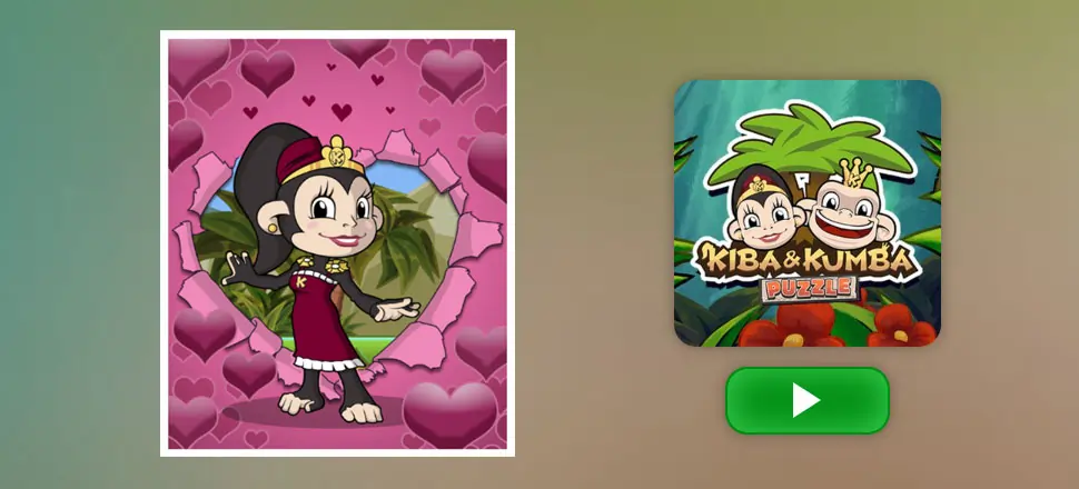 Kiba & Kumba Jigsaw Puzzle - Educational Game