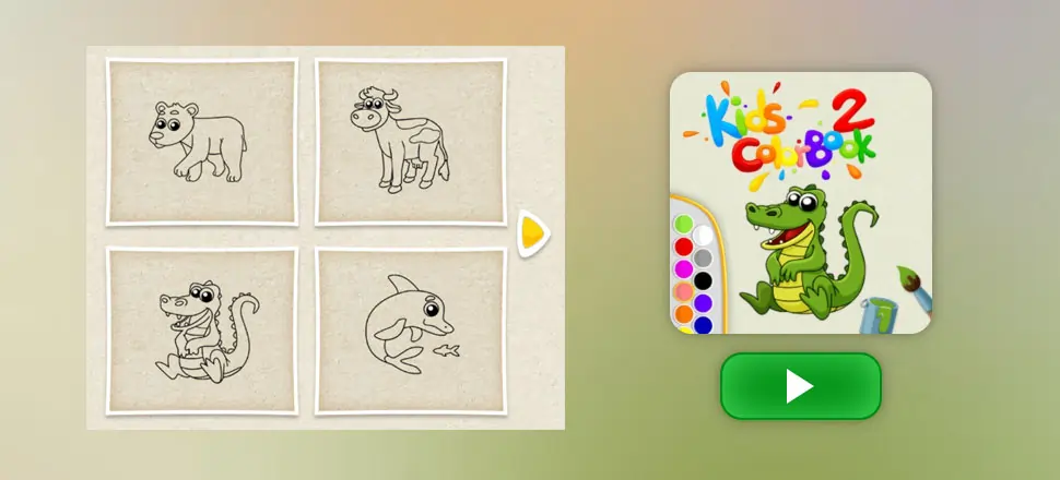 Kids Color Book 2 - Educational Game