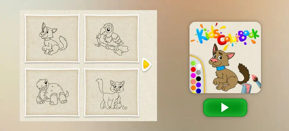 Kids Color Book - Educational Game