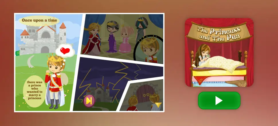 The Princess And The Pea - Educational Game