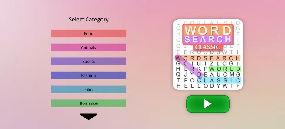 Word Search Classic - Educational Game