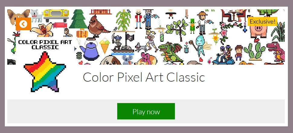 Color Pixel Art Classic - Girls Game
