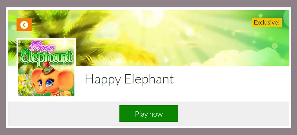 Happy Elephant - Girls Game