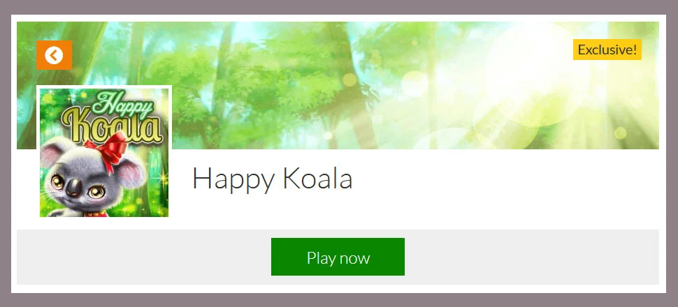 Happy Koala - Girls Game