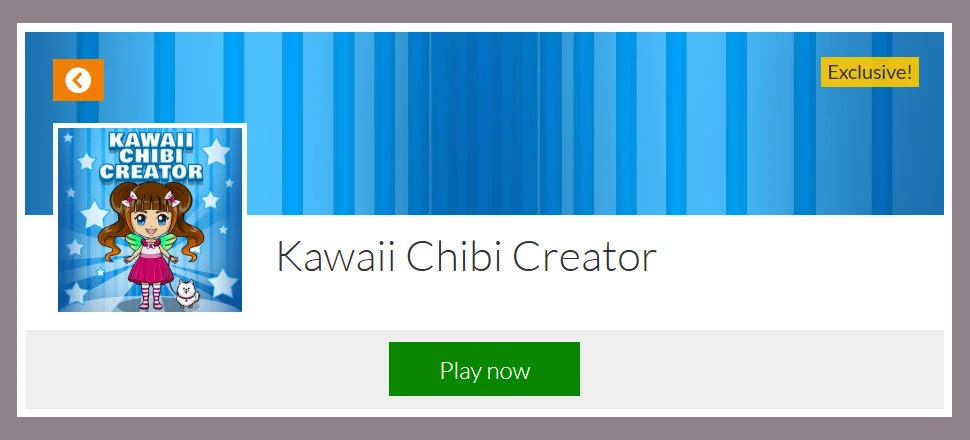 Kawaii Chibi Creator - Girls Game