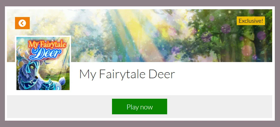 My Fairytale Deer - Girls Game
