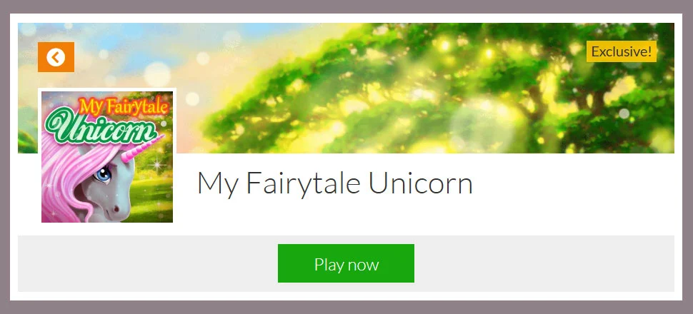 My Fairytale Unicorn - Girls Game