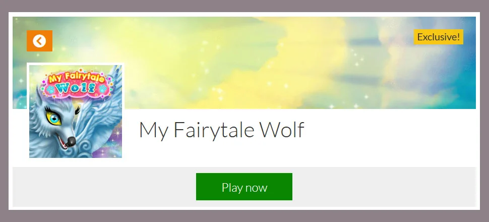 My Fairytale Wolf - Girls Game