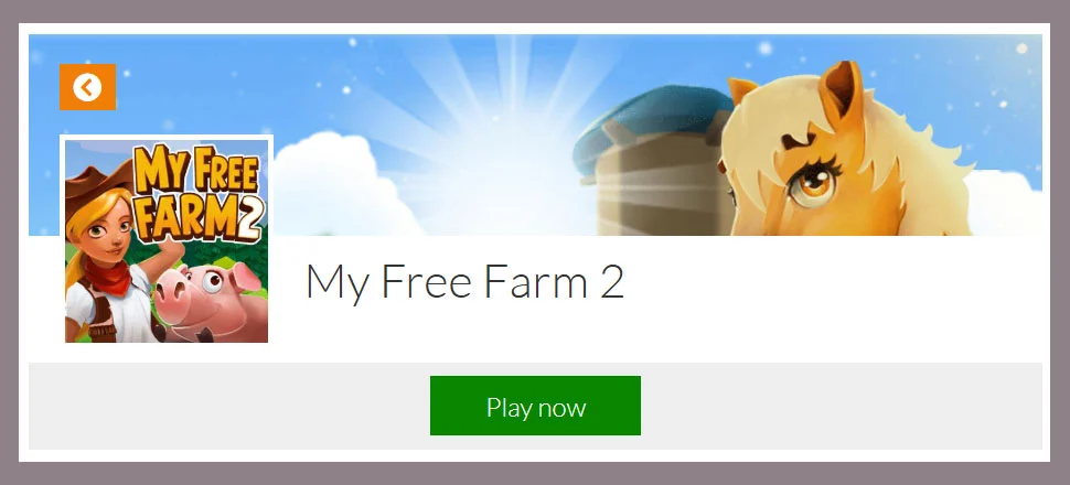 My Free Farm 2 - Girls Game
