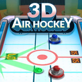 Skill Games - 3D Air Hockey