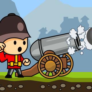 Action Games - Cannons And Soldiers