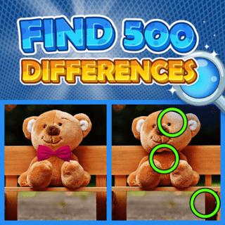 Skill Games - Find 500 Differences