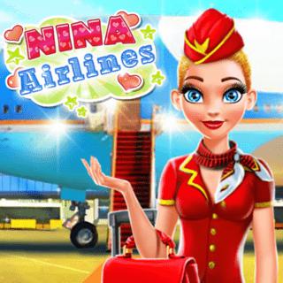 Dress Up Game - Nina - Airlines