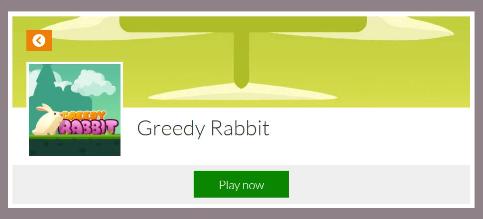 Greedy Rabbit - Jump and Run Game