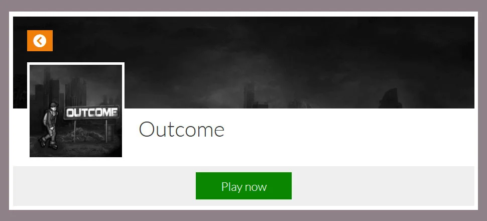 Outcome - Jump and Run Game