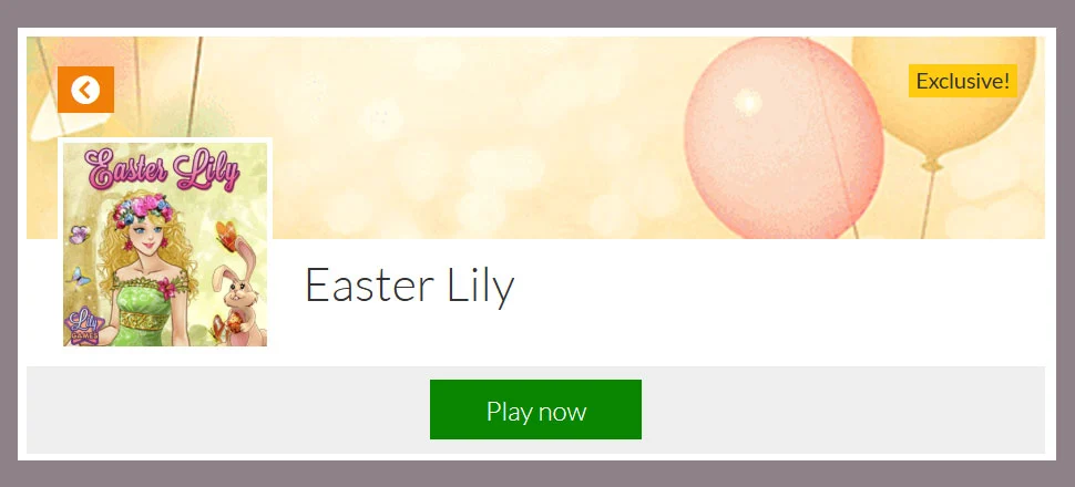 Easter Lily - Make-up Game