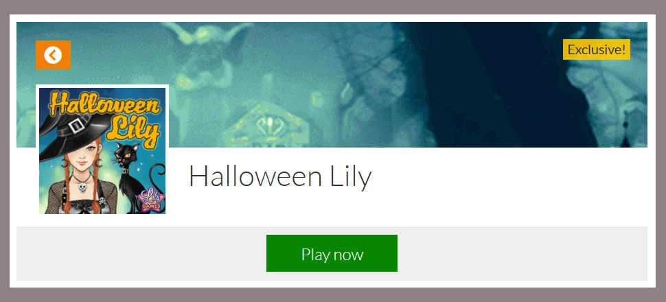 Halloween Lily - Make-up Game