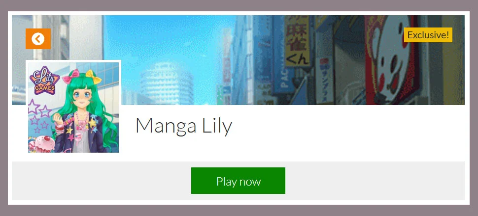 Manga Lily - Make-up Game
