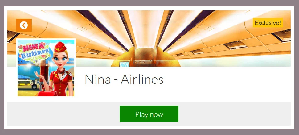 Nina Airlines - Make-up Game