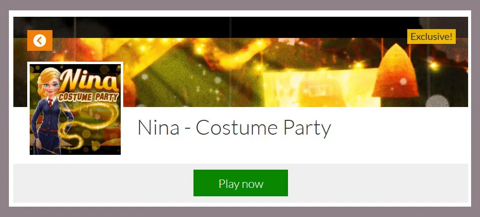 Nina Costume Party - Make-up Game
