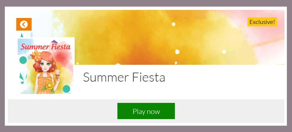 Summer Fiesta - Make-up Game