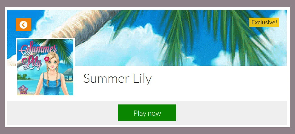 Summer Lily - Make-up Game