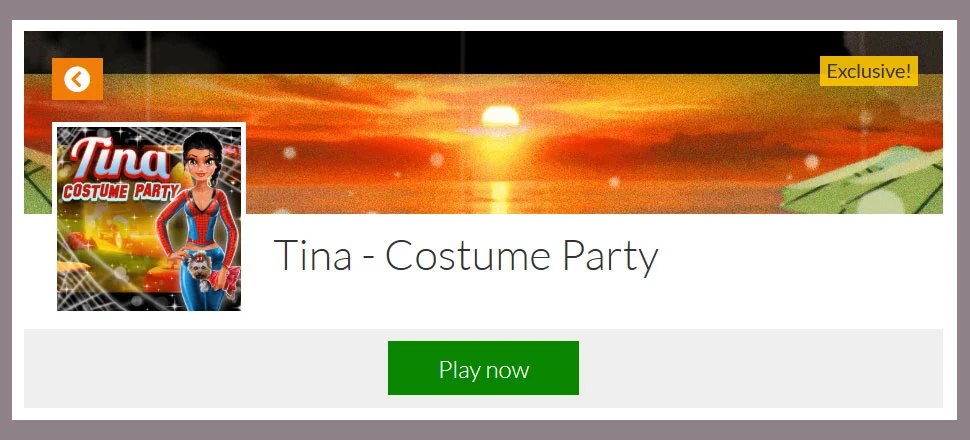 Tina Costume Party - Make-up Game