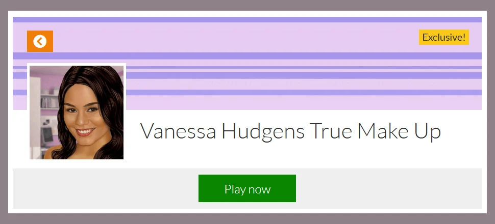 Vanessa Hudgens True Make Up - Make-up Game