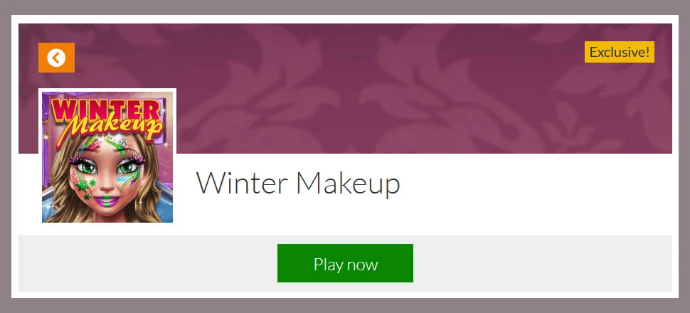Winter Makeup - Make-up Game