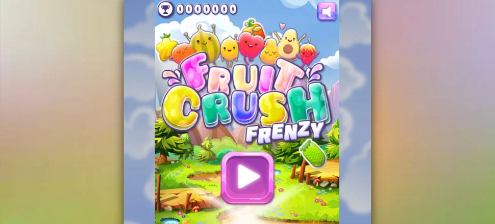Fruit Crush Frenzy - Match 3 Game
