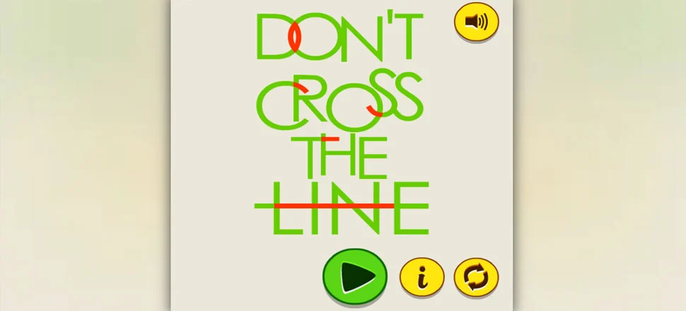 Don't Cross the Line - Memory Game