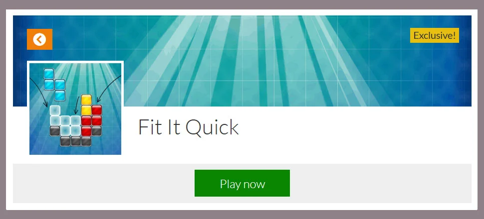 Fit It Quick - Puzzle Game