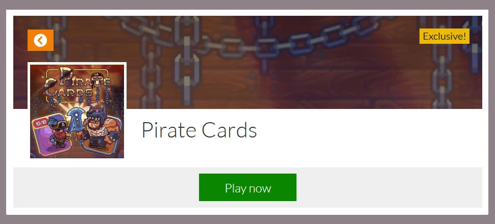 Pirate Cards - Puzzle Game
