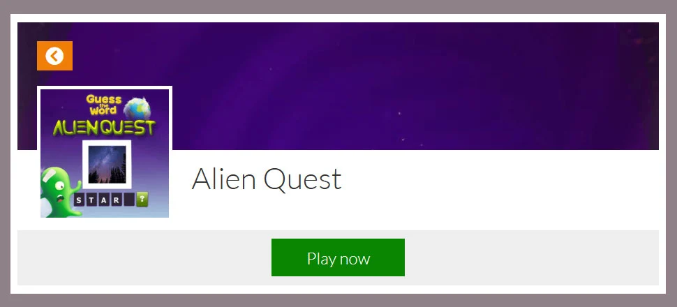Alien Quest - Quiz Game