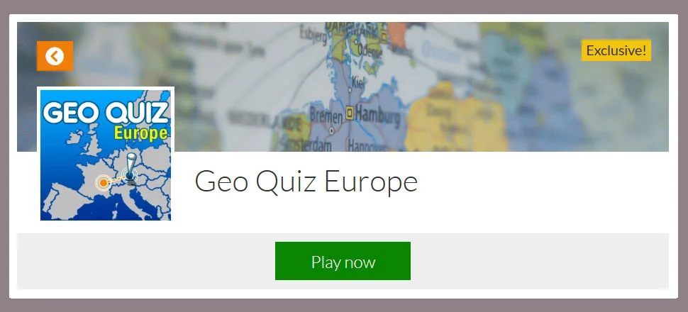 Geo Quiz Europe - Quiz Game