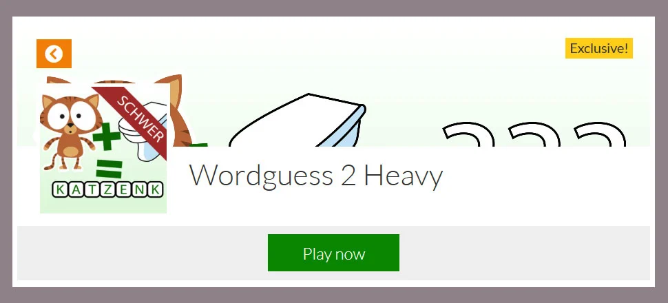 Wordguess 2 Heavy - Quiz Game
