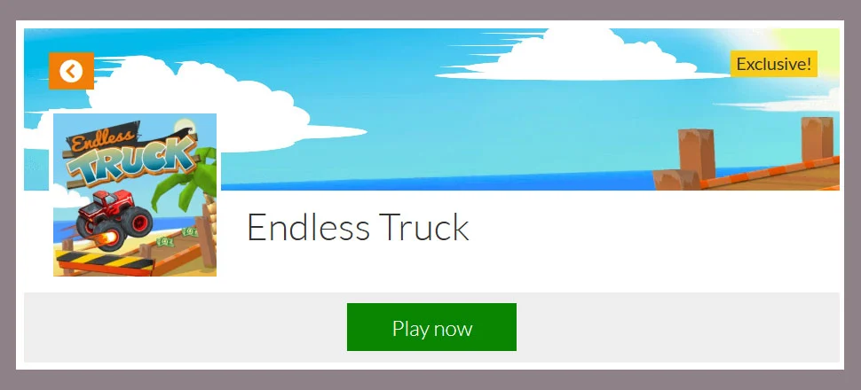 Endless Truck - Racing Game