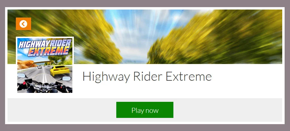 Highway Rider Extreme - Racing Game