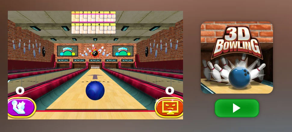 3D Bowling - Skill Game