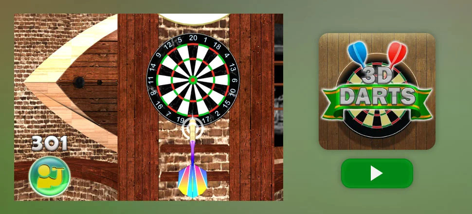 3D Darts - Skill Game